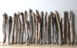 Treibholz Schwemmholz Driftwood  22  Ästchen  Dekoration Garten Terrarium 30 cm - 41 cm lang  **E45** (Ä1693)