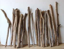 Treibholz Schwemmholz Driftwood  18 Äste  Dekoration Garten  Terrarium 43 cm - 56  cm  (Ä1628)