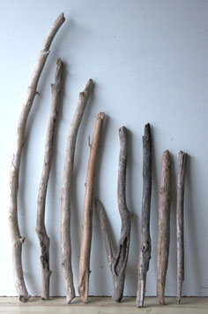 Treibholz Schwemmholz Driftwood  8 Äste Dekoration Garten Terrarium 54 cm - 102 cm lang (SA905)
