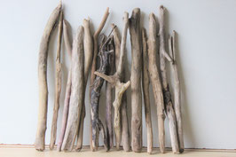 Treibholz Schwemmholz Driftwood  15 Äste 40 cm - 50 cm lang **E168**   (Ä1344)