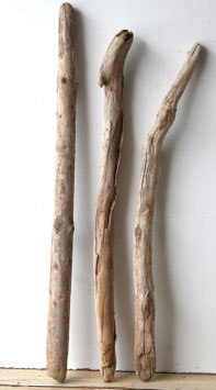 Treibholz Schwemmholz Driftwood  3 XL  Äste  Dekoration Garten Terrarium 70 cm - 78 cm lang (Ä1692)