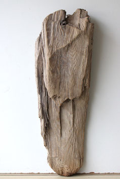 Treibholz Schwemmholz Driftwood 1 XXL Skulptur  Dekoration Garten Terrarium  80 cm (XXL265)