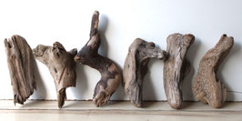 Treibholz Schwemmholz Driftwood 6  Hölzer Dekoration Garten Terrarium 18 cm - 28 cm lang **198** (TR1179)