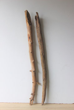 Treibholz Schwemmholz Driftwood  2 XXL  Äste   Garderobe  108 cm - 110 cm  (Ä1363)