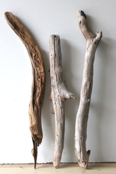 Treibholz Schwemmholz Driftwood 3 XL  Hölzer Dekoration Garten Terrarium 55 cm - 64 cm  **E31** (TR1292)