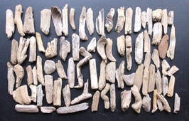 Treibholz Schwemmholz Driftwood 80 Minis  Dekoration Garten Terrarium 4 cm -13 cm **42** (M412)