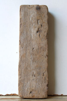 Treibholz Schwemmholz Driftwood 1 kleines dickes Brett  Dekoration Garderobe Terrarium 24 cm (SA831)