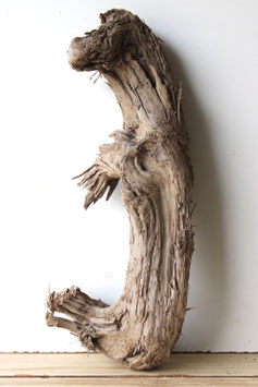 Treibholz Schwemmholz Driftwood 1  knorrige  Wurzel Dekoration Garten Terrarium 56 cm (W716)