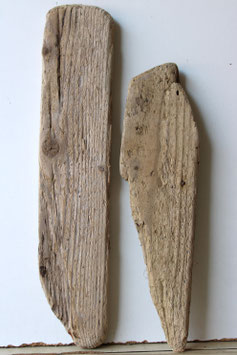 Treibholz Schwemmholz Driftwood 2 Bretter  Dekoration Garderobe Terrarium 34 cm - 42  cm (SA832)