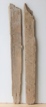 Treibholz Schwemmholz Driftwood  2 XXL Bretter   107 cm (B587)