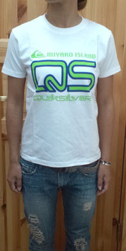 SEADANCER＆QUIKSILYERコラボTシャツ2010（白