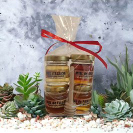 COFFRET DEGUSTATION 4 MIELS