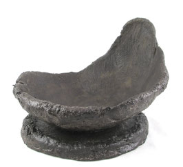 Bonsaischale Mondschale + Untersetzer 30x24x19/7cm