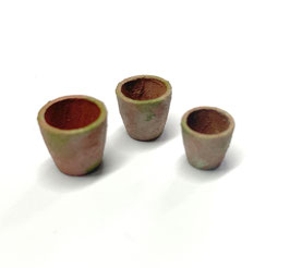 M S3 Terrakotta Töpfe / pots