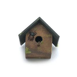 Hirschkäfer Vogelhaus - Staghorn beetle birdhouse