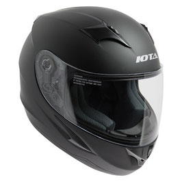 IOTA KINDERMOTORRADHELM FPK03 Schwarz Matt