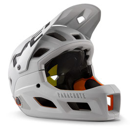 MET Downhill Helm Parachute MCR MIPS* WEISS GRAU