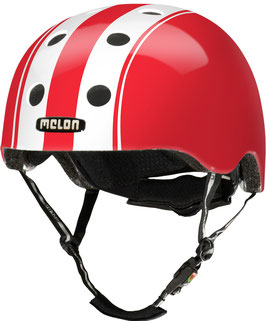 Melon HELM URBAN ACTIVE DOUBLE WHITE RED