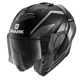 SHARK HELM SHARK MODULARHELM EVO-ES / YARI  - SCHWARZ ANTHRAZIT