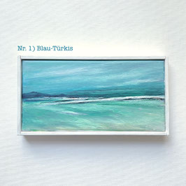 Abstrakt maritim 10 x 20 cm