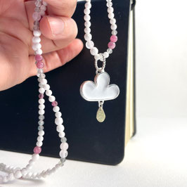 "Cloudy`s kleine Schwester" Wolke mit Goldtropfen