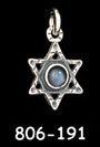 Star of Davld with 4mm Stone