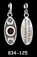 Tri Moon with 5mm Stone