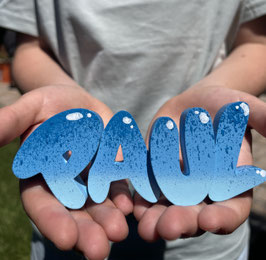 3D Modell - Dein Name als Graffiti