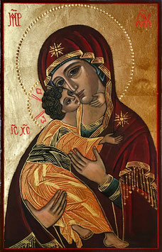 Ikone Wladimirskaja (Gottesmutter des Erbarmens)