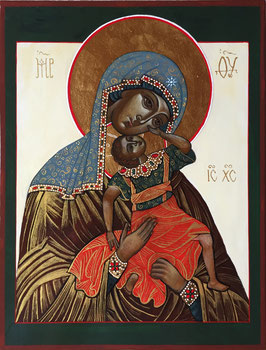 Ikone Gottesmutter "Frohlocken des Kindes"