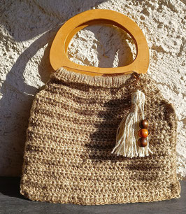 Bandoulière anse de sac textile avec mousquetons 113 cm