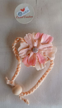 Bracelet Fleur de Tissu