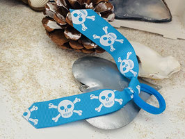 Zopfgummis " Propeller, Totenkopf Hasenohrenzopfgummi 6