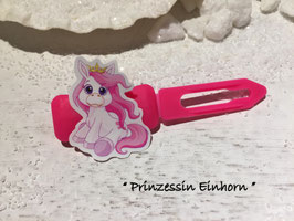 HundeHaarspange " Prinzessin  Einhorn  "