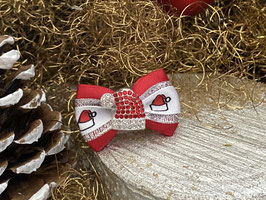 WeihnachtshundehaarSpange festlich 27