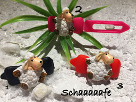 Ostern  HundeHaarSpange  " Schaaaaaaafe "