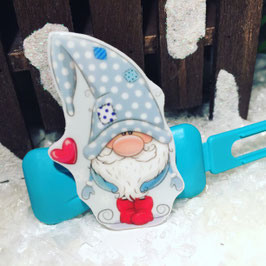 HundehaarSpange " Wichtel FROZEN  OLAF  "