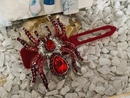 " Fantastic Rhinestone Spider " ROT 004