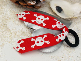 Zopfgummis " Propeller, Totenkopf Hasenohrenzopfgummi 10
