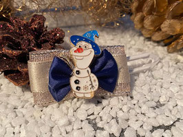 WeihnachtshundehaarSpange festlich 5