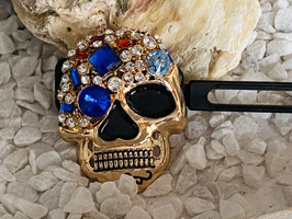 SKULL Highlight  " Glamour Skull gold " 3