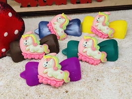 HundeHaarspange Einhorn  " Happy  Einhorn Nr 3 "