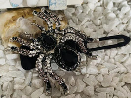 " Fantastic Rhinestone Spider " SCHWARZ 003