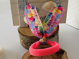 Zopfgummis " Propeller, Happy Birthday Hasenohrenzopfgummi  3