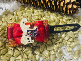 WeihnachtshundehaarSpange festlich 2