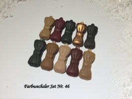 Spangen Set / Farbwechsler Set 3,5cm Nr. 46