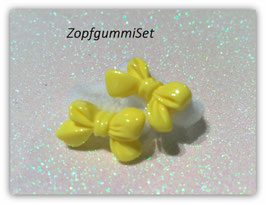 Zopfgummi Set Scheifchen gelb