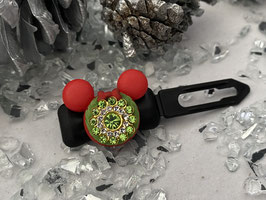 HundehaarSpange: MickeyMouse und MiniMouse Kopf 10