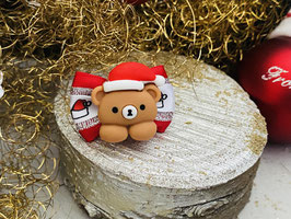 WeihnachtsHundehaarSchleifen Bär 5b