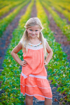 Orange Sandy Dress